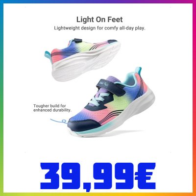 DREAM PAIRS Leggere Scarpe da Bambino e Bambina per la Scuola, da Tennis, Sportive, Palestra, Corsa, Passeggio, per Bambini Piccoli e Grandi
