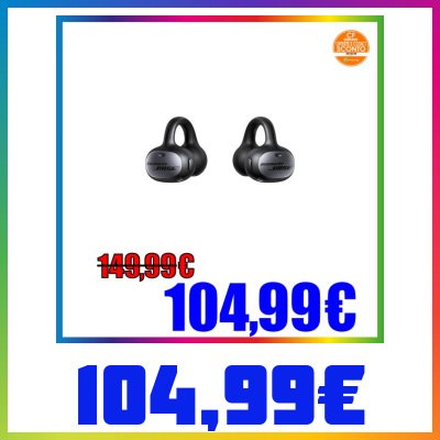 Baseus Inspire XC1 Cuffie Open-Ear Bluetooth, Sound by Bose
