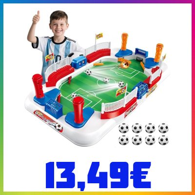 Calcio Balilla Bambini Regalo Bambino 4 5 6 7 8 Anni